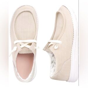 Beige Women's Moccasins